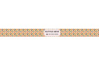 retro mintás nyakörv - állítható 3