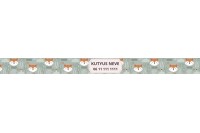 egyedi rókás nyakörv - állítható 3