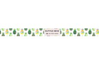 egyedi nyakörv trópusi mintával - állítható 3