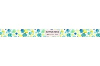 egyedi nyakörv vízfesték mintával - állítható 3