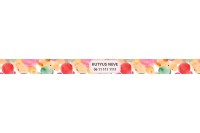 egyedi nyakörv vízfesték mintával - állítható 3