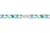 egyedi nyakörv vízfesték mintával - állítható 3