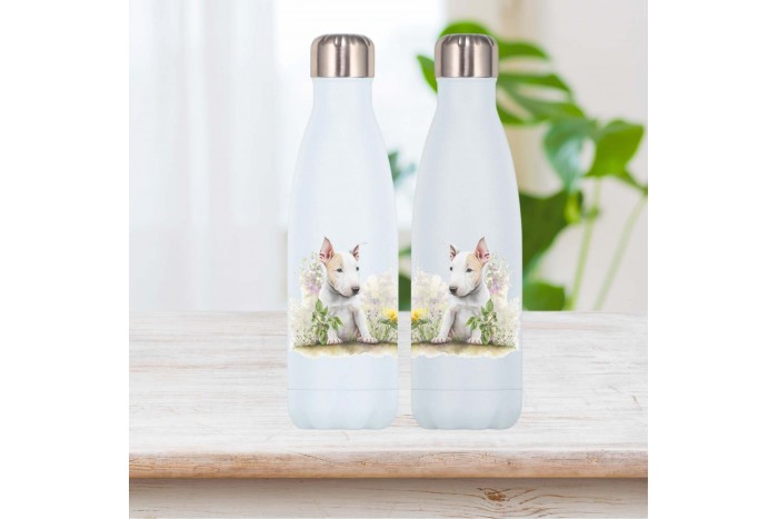 bullterrier kölyök mintás vizespalack 2
