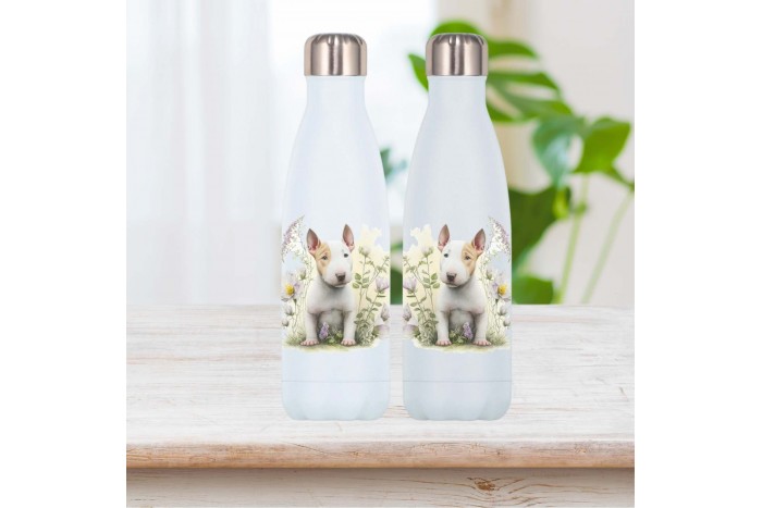bullterrier kölyök mintás vizespalack 2