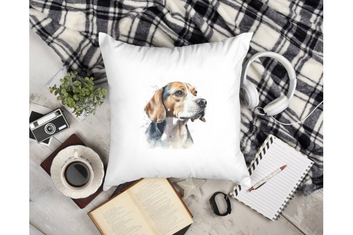beagle mintás párna 2