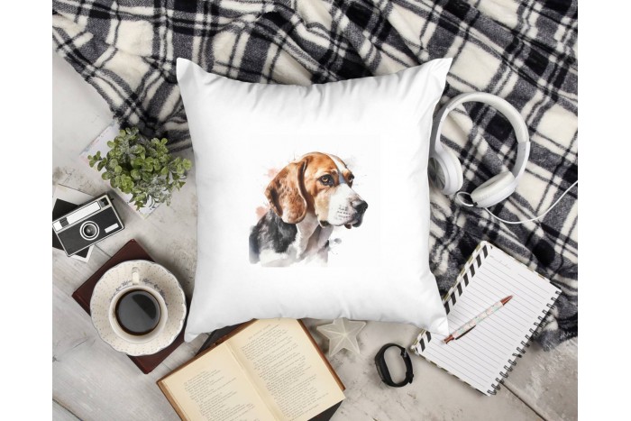 beagle mintás párna 2