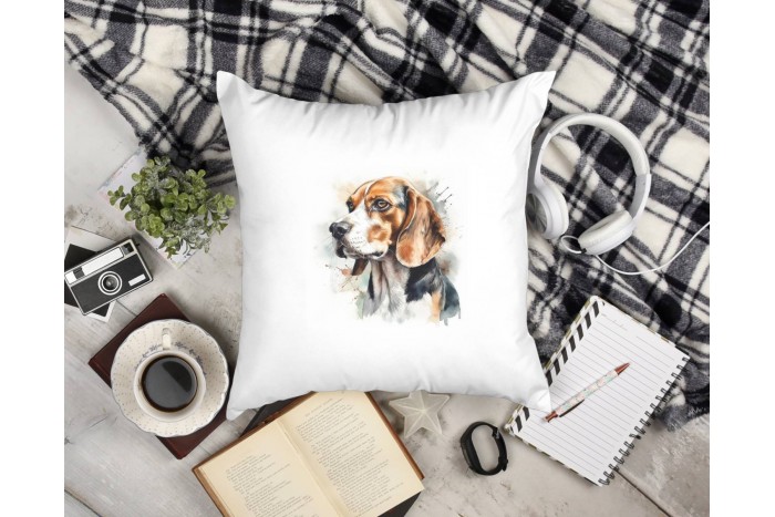 beagle mintás párna 2