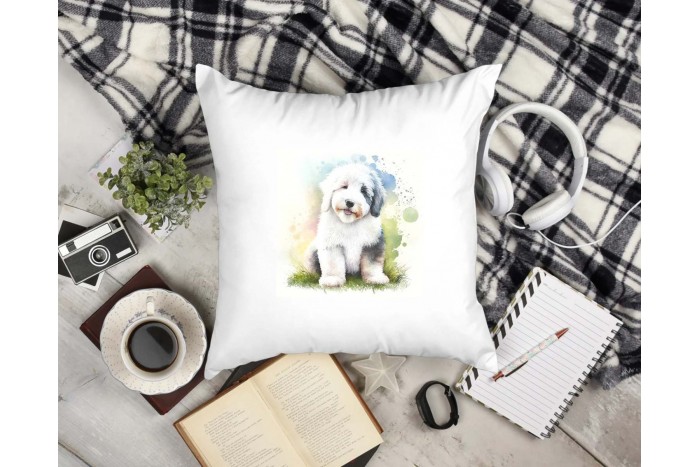 bobtail mintás párna 2