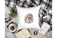 uszkár mintás párna 57