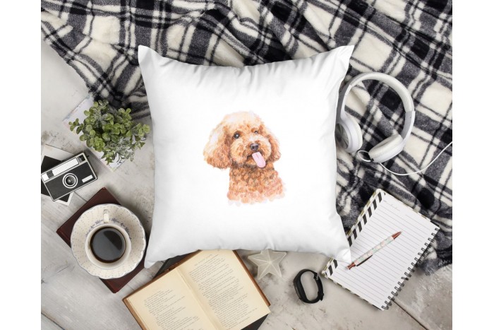 uszkár mintás párna 2