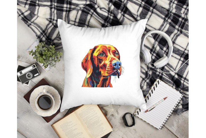 vizsla mintás párna 2