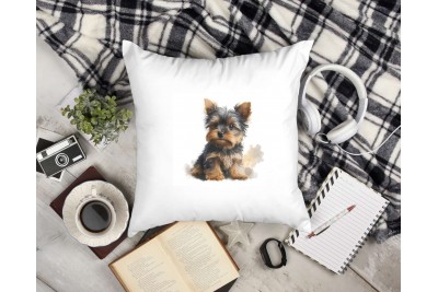 Yorkshire terrier mintás párna