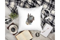 schnauzer mintás párna 44