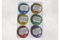 Autista vagyok kitűző szett